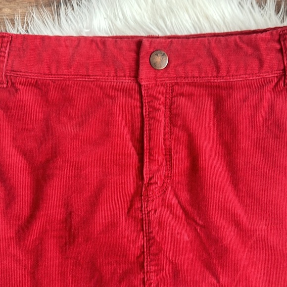 🍂 MERONA | Corduroy Skirt | Rust |Size 12 - Picture 3 of 12